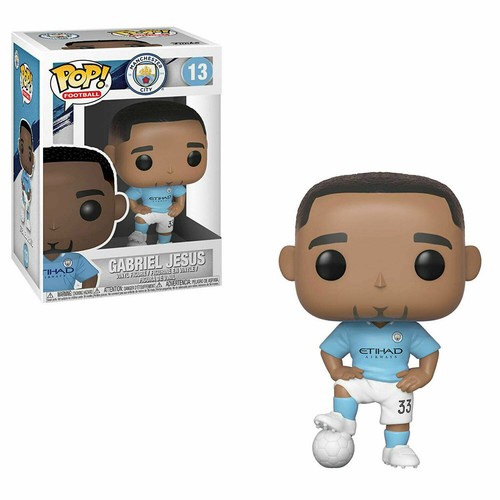 MANCHESTER CITY GABRIEL JESUS 3.75" POP FOOTBALL VINYL FIGURE FUNKO 13