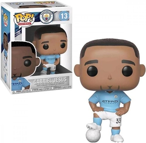 FUNKO POP! GABRIEL JESUS #13 MANCHESTER CITY VINYL FIGURE 3.75" **FREE POSTAGE**