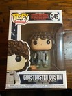FUNKO Pop Vinyl Stranger Things GHOSTBUSTER DUSTIN Figure C8 VAULTED