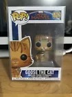 Captain Marvel Goose The Cat Funko Pop #426 With Pop Protector