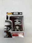 Captain Phasma Chrome Funko Pop 91 Star Wars Smuggler's Bounty Exclusive NIB