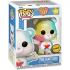 Care Bears 40th Anniversary True Heart Bear Pop #1206 Chase Translucent Glitter