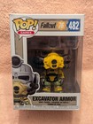Funko POP! Games Fallout 76 Excavator Armor #482 Fallout  in Box New NIB
