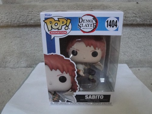 NIB Funko Pop Vinyl Demon Slayer Sabito #1404 Figure  !