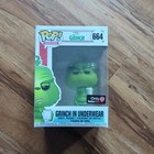 Funko Pop! Movies: The Grinch #664 Grinch In Underwear GameStop Exclusive F03