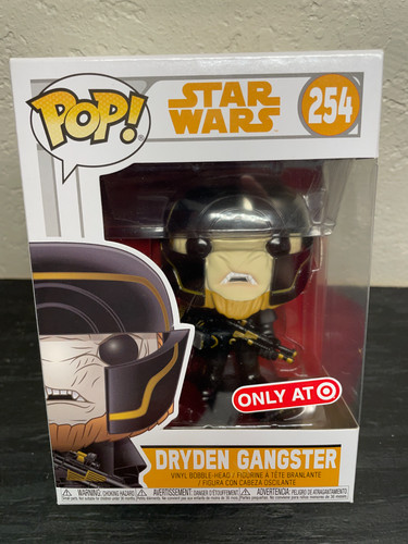 Funko Pop! Star Wars Dryden Gangster #254 Target Exclusive VAULTED/RETIRED