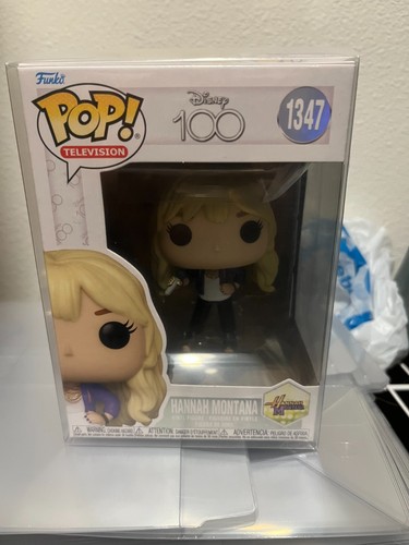 VAULTED Funko Pop! Disney 100 - Hannah Montana #1347 + Protector RARE
