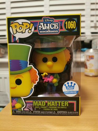 Funko Pop 1060 Mad Hatter BLACK LIGHT ALICE IN WONDERLAND