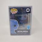 Funko Pop! Art Series #46 Marvel Captain America with Stack Pop Protector Sealed