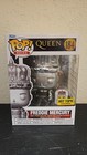 Funko Pop! Queen Freddie Mercury with Pin #184 Silver Hot Topic Exclusive