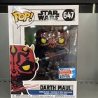 Funko Pop! Darth Maul with Cybernetic Legs #647 2023 NYCC Shared Exclusive. VHTF
