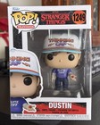 Funko Pop Stranger Things: DUSTIN HENDERSON #1249 Gamestop Exclusive w/Protector