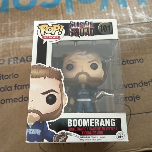 Funko Pop! Suicide Squad #101 Boomerang Vinyl Figure w/Protector Vaulted HTF