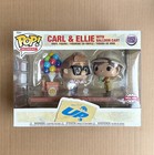 Funko Pop Disney Up Carl & Ellie With Balloon Cart #1152 + Free Protector