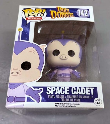 New Funko Pop 142 Space Cadet Porky Pig Duck Dodgers Looney Tunes Vaulted