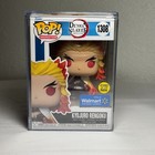 Funko Pop Demon Slayer 1308  Kyojuro Rengoku Walmart Ex. GITD w/ Hard Case