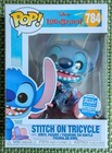 Funko Pop Disney Lilo & Stitch Stitch on Tricycle 784 - Funko Shop Exclusive!