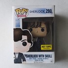 new Funko Pop! Television Sherlock with Skull #290 Vinyl Figure Sherlock Holmes