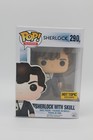 SHERLOCK with SKULL - Funko POP! #290 Vinyl - HOT TOPIC Exclusive + Protector