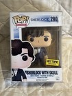 Funko Pop Sherlock With Skull 290 Hot Topic Exclusive W/ Protector Read Info