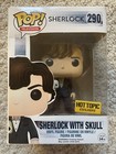 FUNKO POP Sherlock  WITH SKULL HOT TOPIC VAULTED #290