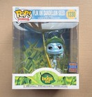Funko Pop Disney A Bug's Life Flik On Dandelion Seed WonderCon #1330 + Protector