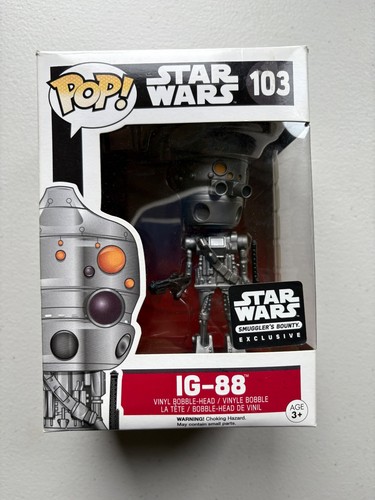 Star Wars - IG-88 (Smugglers Bounty Exclusive) #103 - Funko Pop vinyl figure
