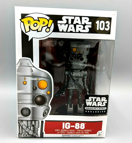 Funko POP! Star Wars #103 IG-88 Mandalorian Smugglers Bounty Exclusive