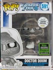 Doctor Doom Fantastic four 591 white funko pop limited edition
