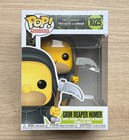 Funko Pop The Simpsons Grim Reaper Homer #1025 + Free Protector