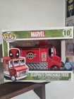 Funko Pop Rides Marvel Deadpool Chimichanga Truck Figure Red
