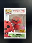 Funko Pop! Books: CLIFFORD Big Red Dog FLOCKED Hot Topic EXCLUSIVE