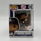 FUNKO POP! AARON JUDGE NEW YORK YANKEES MLB VINYL FIGURE #112 w/PROTECTOR