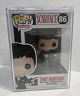 Tony Montana Scarface Movies Vaulted Funko Pop 86 With Hard Stack.