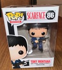 Scarface - Tony Montana #86 Vaulted Authentic Funko Pop w/ Protector