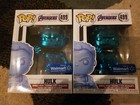 Funko POP Avengers Endgame Blue CHROME HULK Walmart exclusive Free Shipping 499