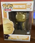 Funko Pop - #637 Midas Shadow from FORTNITE Game Vinyl Figure with Pop Protector