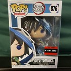 Funko Pop  Demon Slayer Giyu Tomioka #876 Vinyl Figure AAA ANIME EXCLUSIVE Case