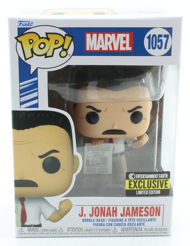 Funko Pop! - Marvel J. Jonah Jameson 1057 Entertainment Earth Exclusive - Bobble