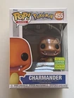 Charmander #455 Metallic Pokemon Funko Pop Vinyl + Protector