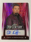 CHRIS KIRKPATRICK nsync 2025 Leaf Pop Century Shimmer Pink AUTO Autograph 1/10