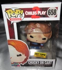 Chucky on Cart #658 Funko Pop Movies Child's Play 2 Hot Topic Exclusive