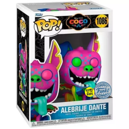 Coco - Alebrije Dante (Glow Special Edition) #1086 - Funko Pop! Vinyl Disney