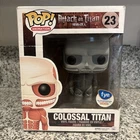 Colossal Titan (Black & White) 23 ~ Attack on Titan ~ Funko Pop Vinyl ~ RARE 6”