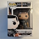 Commander Shepard #09 Mass Effect Rare Vaulted Funko Pop ! Figurine