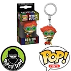 Cowboy Bebop - Ed & Ein on Scooter Pocket Pop! Vinyl Keychain