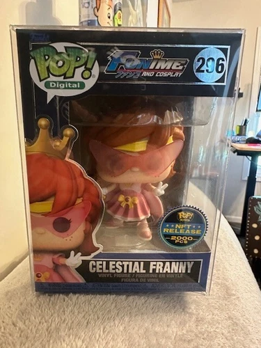 CRAZY Funko Digital Pop N F T Celestial Franny #296 1/2000 Limited Edition !!!