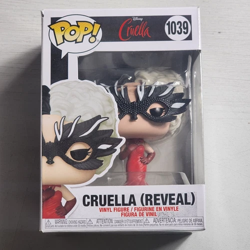 Cruella Reveal 1039 Disney Funko POP Vinyl
