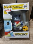 CUPHEAD CHEF SALTBAKE CHASE #900 VINYL FIGURE in a pop protector
