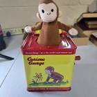 Curious George Pop Goes The Weasel Musical Jack In The Box Metal Toy Schylling